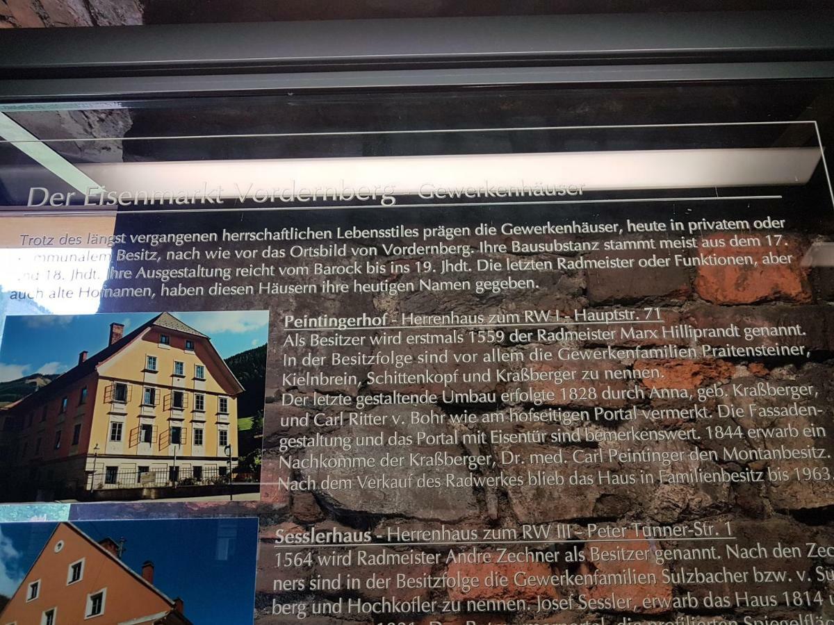 Vordernberg Vermietung Ronner מראה חיצוני תמונה
